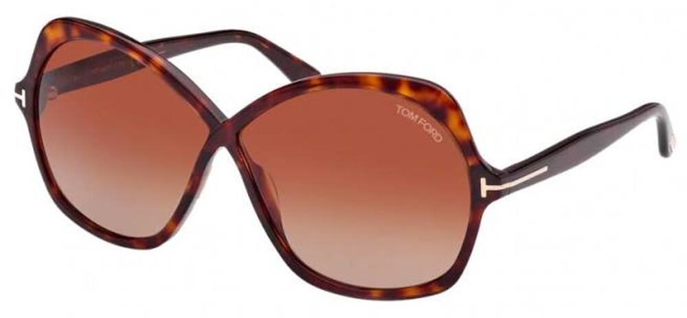 NEW Tom Ford Rosemin FT1013 Sunglasses in Havana Brown $460